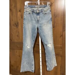Hudson Farrah 27 Distressed, bootcut, vintage wash, 80’s, 90’s, Rock, Band, NWT